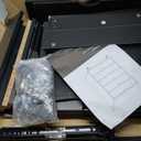 OLIXIS 5 Drawer Mobile File Cabinet Under Desk Storage Organization with Wheels Vertical Filing Chest Rolling Wood Small Desk Printer Stand for Home Office, 15.75"D x 18.74"W x 25.39"H, Black