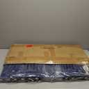 Henoyso 12 Pack 2 Inch Plastic 3 Ring Binder Round Ring, Bulk 2 Inch Flexible Binders Hold 490 Sheets Letter Size with Pocket, Document Organizer for Back to School Classroom Office (Navy Blue)