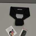 Running Armband with Earphone Bag Cell Phone Armband for iPhone 16 15 Pro 14 Plus 13 11 XR XS, Galaxy S24/S10 Water Resistant Sports Phone Holder Case & Zipper Slot Car Key Holder for 6.9 inch Phone (Dark Black (Up to 7.0''))