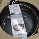 KitchenAid Hard Anodized Induction Nonstick Fry Pan/Skillet with Lid, 12.25 Inch, Matte Black