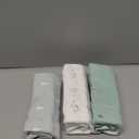 3-Pack Organic Baby Swaddle Sleep Sacks - Swaddles for Newborns, Infant 0-3 Months, Baby Girls, Boys, Soft & Snug Newborn Sleep Sack, Nursery Swaddling Blankets (Bunnies)