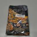 2 Pcs Abstract Vintage Floral Velvet Black Crow Throw Pillow Covers 18x18 Inch, Retro Art Decor Pillowcase Square Cushion Covers, Black Crow Decor Pillows for Couch Sofa Living Room Bedroom (Multicolor 1343)