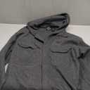 Jacket For Men,  Long Sleeve Men’s Button Up Jacket, Size Large