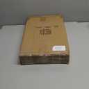 4 Pcs Theatre Bill Frame Display Frame with Mat Holds 5.5 x 8.5 Inch Media Plus Ticket with Easel Stand and Hanger for Gallery Poster Wall or Tabletop Display (Black)