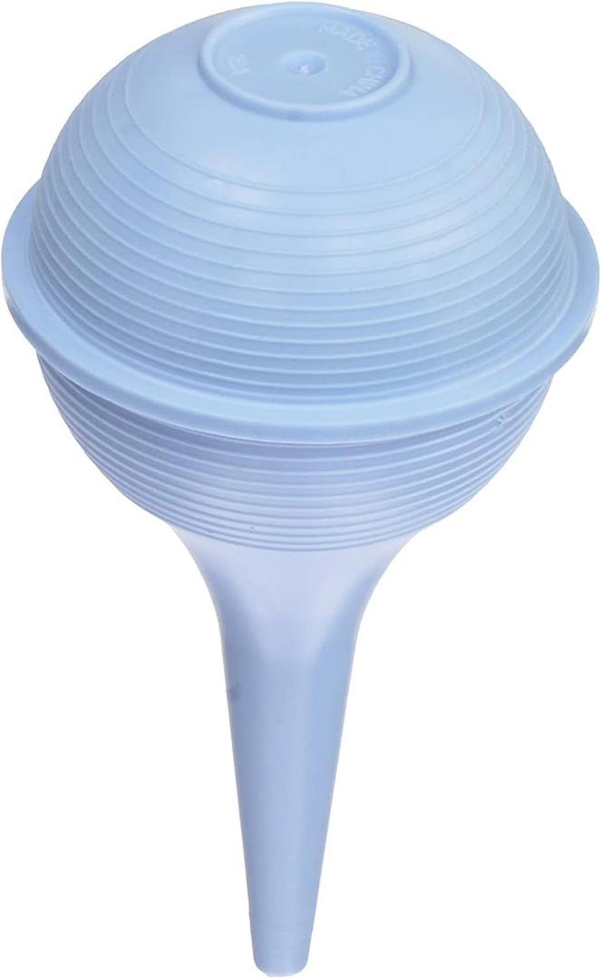 DMI Reusable Nasal Aspirator for Baby & Ear Bulb Syringe for Infant - Gentle Mucus Removal Suction to Clear Airway & Nasal | Baby Congestion Relief Nose Sucker for Baby (1 Count (Pack of 1))