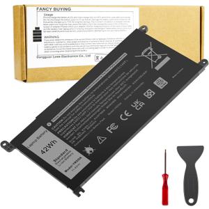 YRDD6 Battery for Dell Inspiron 5591 7586 5491 5481 5482 5485 3310 2-in-1 15 3582 3583 3593 3584 5590 5593 5594 5585 5598 14 3493 5493 5480 3793 Vostro 3491 5481 5581 5490 5590 0YRDD6 01VX1H 0VM732
