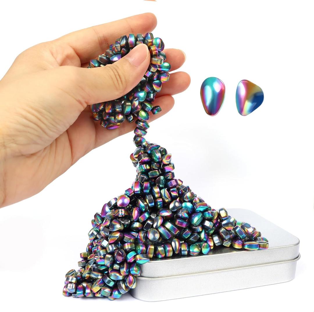 Ferrite Stone for Adults Over 500 Colorful DIY Fidget Putty Sensory Stones Office Desk