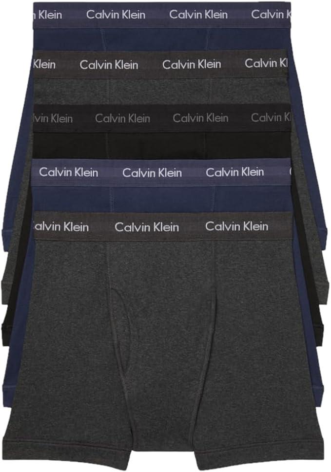Calvin Klein Men's Cotton Classics 5-Pack Boxer Brief M