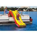 SportsStuff Spillway Dock Slide - Inflatable Pontoon Slide, Yellow & Red, Large