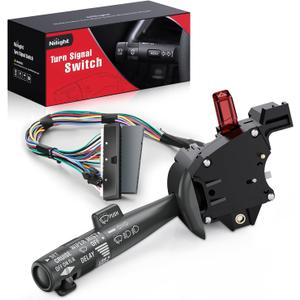 Nilight Turn Signal Switch Compatible with 1995 1996 1997 1998 1999 2000 Chevy GMC Suburban C/K Series Tahoe Blazer S10 Astro Express Jimmy Sonoma Yukon Cadillac Escalade