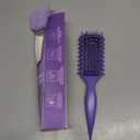 Curly Hair Brush Candybrush Curl Defining Brush for Detangling Shaping and Defining Curls for Women, Men, Wet & Dry Hair (Purple)