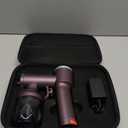 Cordless Spray Tan Machine-Better Atomization Effect-40Min Long Lasting Spray Tanning Gun Rechargeable and Handheld Spray tanner with Carry Case for Home Tan Travel Beach Salon Mobile Use Purple