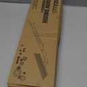 SEAAES 35 Inch Ice Scraper and Snow Brush for Car Windshield, Extendable Snow Scraper Brush with Foam Grip for Truck SUV Vehicle Window - Pink