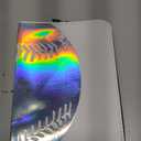 400 Pockets Baseball Card Binder, Portable Waterproof Storage Album with Removable Sleeves for Baseball Sports Cards 2025-2026 Collectors (4AA-hot stamping baseball-2)