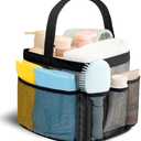 Mesh Shower Caddy Portable for College Dorm Room Essentials for Girls with 9 Pockets,Large-Capacity Shower Basket,Quick Dry Toiletry Tote Bag for Women,Outdoor Gym,Travel,Swim,Beach Camping Essentials, 2 Piece