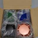 MalloMe Camping Lantern Multicolor 4 Pack Lanterns for Power Outages, Camping Lights for Tent Hanging, Camp Light Tent Lamp Emergency Battery Powered LED Lantern (Rechargeable Batteries Not Included)