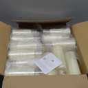 fclayvts 24 Packs of Acrylic LED Candles, Flickering Flameless Candles Battery Operated with Remote Dimmed and Timed, 3D Wick Candles for Home Decor,Wedding,Gift，Parties and Festivals. (3 Size)