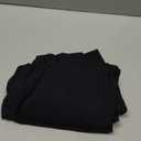 Kamo Fitness Serenity No Front Seam Leggings 25" Inseam Yoga Pants High Waisted Soft Workout Tights (Large, Black)