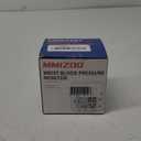 MMIZOO Wrist Blood Pressure Monitor Large LCD Display BP Machine Adjustable Cuff 5.31-7.68 inch Automatic 99x2 Sets Memory with Carrying Case for Home Use (W1681) (White)