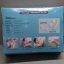 Pregnancy Pillow for Pregnant Women, Soft Pregnancy Body Pillow, Support for Back, Belly, HIPS, Legs, Maternity Pillow with Detachable and Adjustable Pillow Cover