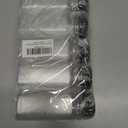 Goiio 5 Pieces 6 Ounce Plastic Juice Bottles, Clear Bulk Beverage Containers, for Smoothies, Juice Milk and Homemade Beverages