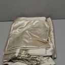 Vonty Satin Sheets California King Sheet Set - Extra Deep Pocket, Cooling & Silky Satin, Taupe, 4 Piece
