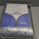 Mattress Bags For Moving With 8 Handles - Queen Size - Extra-Thick Mattress Bag For Moving - Reusable Mattress Storage Bag - Mattress Cover For Moving With Zipper, Moving Mattress Bag Protector (Gray)