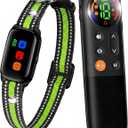 Upgrade Vibrating Dog Training Collar with Remote, No Shock, Beep and Vibration Only, 3300FT Long Range, Waterproof Rechargeable, Safety Lock, No Prongs, for Small Medium Large Dogs