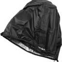 KESYOO Garden Wagon Rain Cover Wheelbarrow Waterproof Lawn Moving Outdoor Wagon Net Cover Protective Protection Trolley Foldable Folding Collapsible Cart Protector Black 420d Oxford Cloth