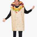 Spooktacular Creations Men Burrito Costume Adult, Fun Food Outfit Set Halloween Costumes Party, Cosplay Party Size S
