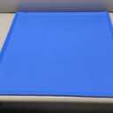 LOOBANI Dog Pee Pad Holder - Puppy Pad Tray for 27" x 27" Square Training Pads - Silicone Potty Tray with 4 Clamps & High Edge Puppy Pad Holder Tray, Non-Slip,Portable, Leak-Proof Mat Holder, Black