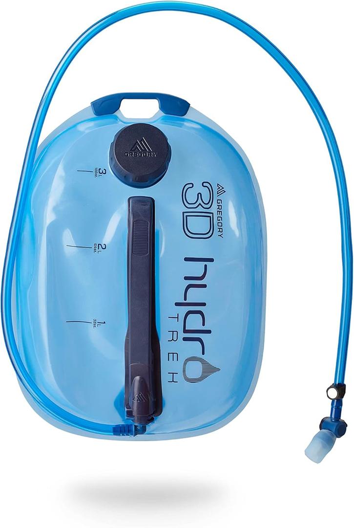 Gregory Hiking/Backpacking Hydration Water Reservoir/Bladder, 3L 3D Hydro Trek