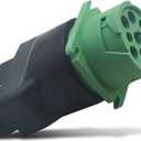 Type 2 Green 9pin J1939 Male to OBD2 Female Adapter J1939 - J1962 9pin-16pin Adapter