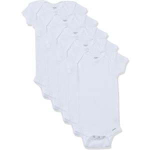 Gerber baby-girls 5-pack Short Sleeve Variety Onesies Bodysuits (12 Months)