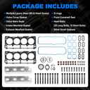 5.7 Hemi Head Gasket Set with Bolts Kit Fit for Ram 1500/2500/3500 2011-2016, for Dodge Challenger/Charger/Durango 2009-2016, for Chrysler 300 Jeep Grand Cherokee 2009-2015 5.7L HS26423PT