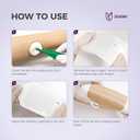 3 x Transparent Film Dressing - FSA-HSA, 4"x5" 10 Pack Waterproof Tattoo Aftercare Bandage, Flexible & Breathable Adhesive Protection for Wound Care, Post Surgical Shower, IV Shield