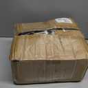 6-Piece Bathroom Set Grey - Stone Textured Resin Bathroom Organizer with Soap Dispenser, Toothbrush Holder, Vanity Tray, Tumbler & Cotton Swab Jars for Small Spaces