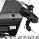113436 Twist Handle Kit, Replacement for Leer 100XQ 100XL 100XR Truck Caps and TSC700 Tonneau Covers, Replaces 113436-100XQ