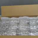 Honeydak Set of 24 Plastic Mini Bud Vases, Vintage Clear Decorative Vases Bulk for Table Centerpieces, Wedding Reception, Baby Shower, Home Decor, Housewarming Gift(Smooth)