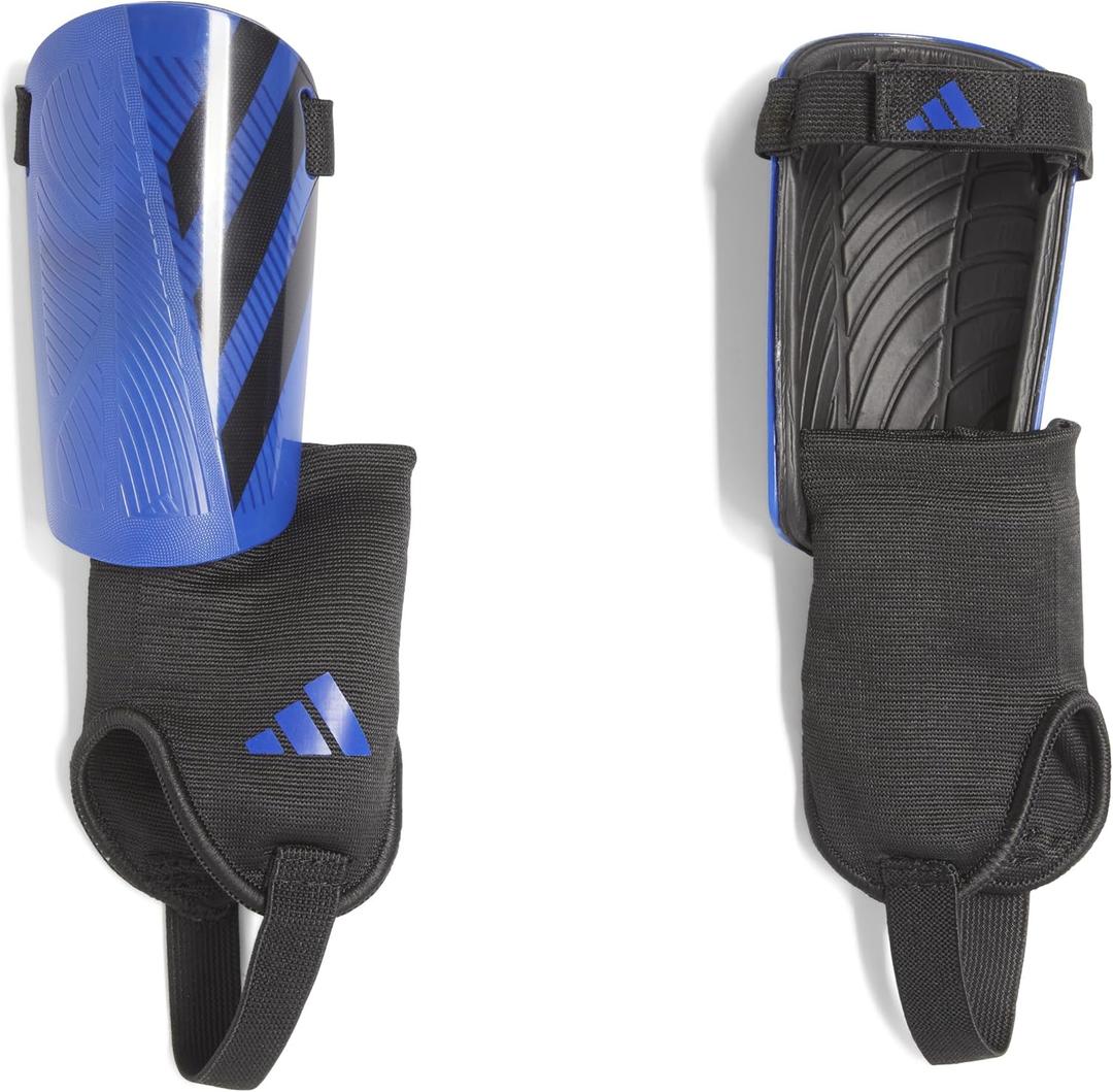 adidas Kids' Tiro Match Soccer Shin Guards (Large, Team Royal Blue/Black)