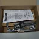 Moen Ronan Bronzed Gold Two-Handle Adjustable Widespread Modern Bathroom Faucet, Valve Included, 84023BZG