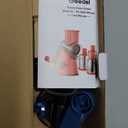 Geedel Rotary Cheese Grater, Kitchen Mandoline Vegetable Slicer with 3 Interchangeable Blades, Easy to Clean Rotary Grater Slicer for Fruit, Vegetables, Nuts (Blue)