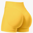 VOYJOY Women Workout Impact Shorts 3.6" Scrunch Butt Lifting Gym Seamless Booty Biker Shorts Size M