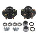 JDMSPEED 2 Trailer Idler Hub Kits 5 on 4.5" Replacement for Axle 1-1/16" Bearings 2000 lbs - 22016K