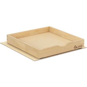 WelFurGeer Soft Close Pull Out Drawers for Cabinets, 20" W x 21" D Pull Out Cabinet Drawer with Heavy Duty Slides, Pull Out Cabinet Organizer, Cabinet Drawers Slide Out, Pull-Out Home Organizers (Natural Birch Wood 3'' H)