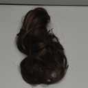 14 Inch Ponytail Extension - Clip in Ponytail Hair Extensions, Curly Wavy Pony Tails Hair Extensions, Synthetic Claw Clip Ponytail Extension for Women (Color: Chocolate Brown)