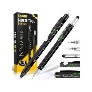 Stocking Stuffers for Men Adults, Gifts for Men 9 in 1 Multitool Pen, Mens Christmas Gifts for Dad, Boyfriend, Grandpa, Husband, Birthday Gifts for Men Who Have Everything, Birthday Gifts for Men