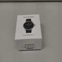 WITHINGS ScanWatch 2 - Hybrid Smart Watch, Heart Rate Monitoring, Fitness Tracker, Cycle Tracker, Sleep Monitoring, GPS Tracker, 30-Day Battery Life, Android & Apple Compatible, HSA/FSA (Black)