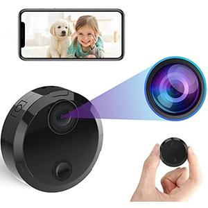WYTIWYG 4K HD Wireless Camera - Extended Battery Life, Indoor Home Security Camera, Automatic Night Vision, WiFi Baby Monitoring, SD Card Loop Recording and App Control