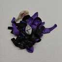 Bezente Dark Purple Latex Party Balloons - 35 Pack Large Thick Purple Balloons Big Round Purple Latex Balloons for Graduation Halloween Wedding Birthday Party Decorations Purple/Black/Latex Party Balloons 